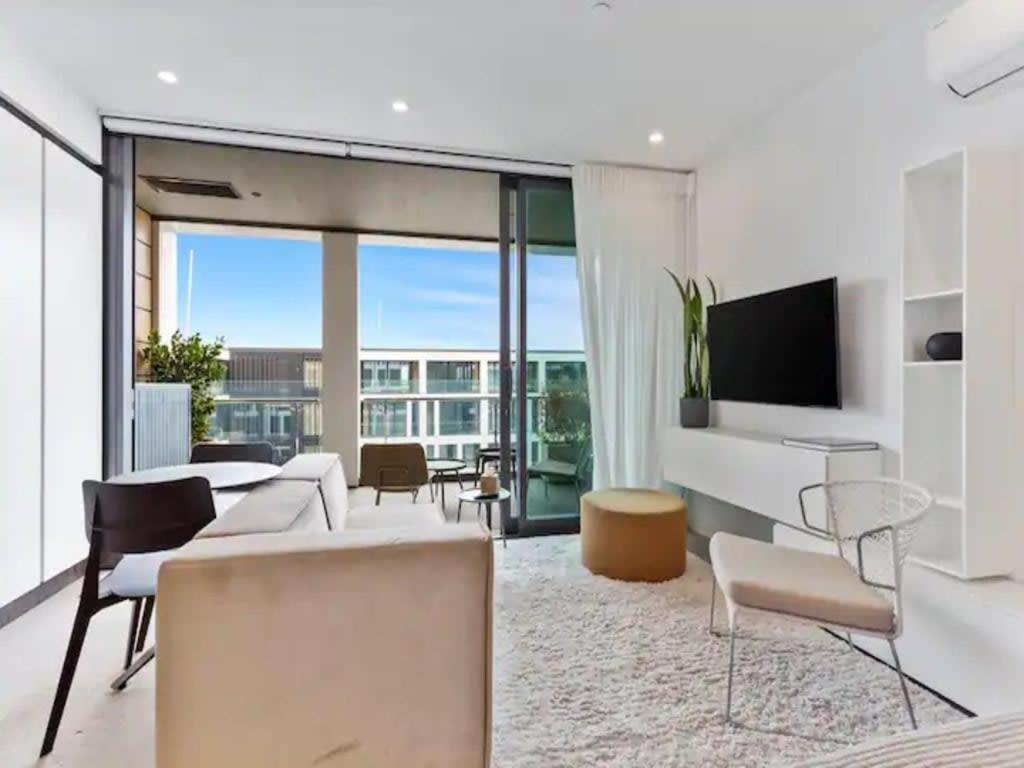 Sleek Modern Studio With Balcony Окленд Екстер'єр фото